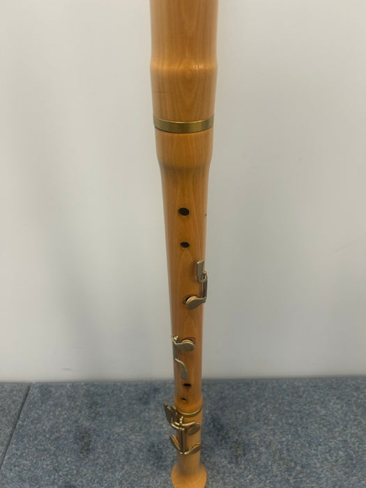 Moeck Tuju Direct Blow Bass Recorder in Maple (Previously Owned)