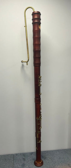 Kung Superio 2822 Contra Bass Recorder in Stained Maple (Previously Owned)