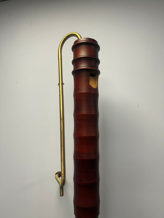 Kung Superio 2822 Contra Bass Recorder in Stained Maple (Previously Owned)