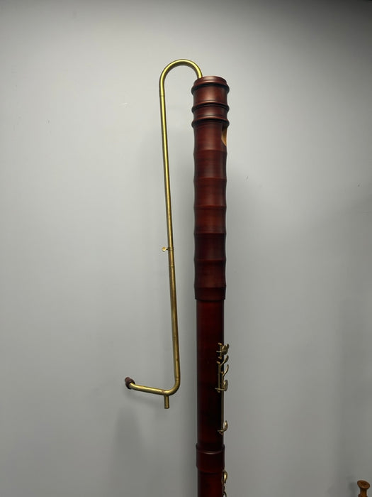 Kung Superio 2822 Contra Bass Recorder in Stained Maple (Previously Owned)