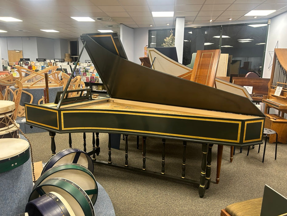 Double Manual Harpsichord after Dulcken by Robert and Andrea Goble, 1974 (Previously Owned)