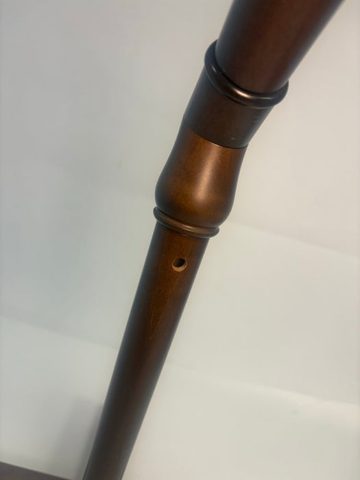 Moeck Flauto Rondo Knick Tenor Recorder in Stained Maple with Double Key (Reconditioned)