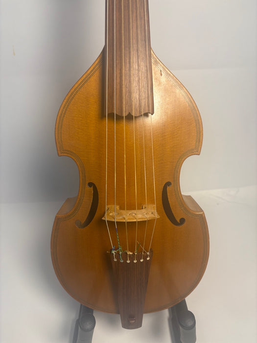 Treble Viol with Padded Case and Bow (Reconditioned)