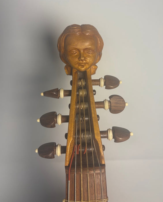 Treble Viol with Padded Case and Bow (Reconditioned)
