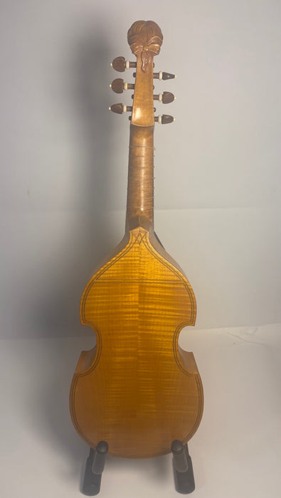 Treble Viol with Padded Case and Bow (Reconditioned)