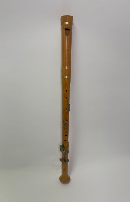 Moeck Tuju Direct Blow Bass Recorder in Maple (Reconditioned)