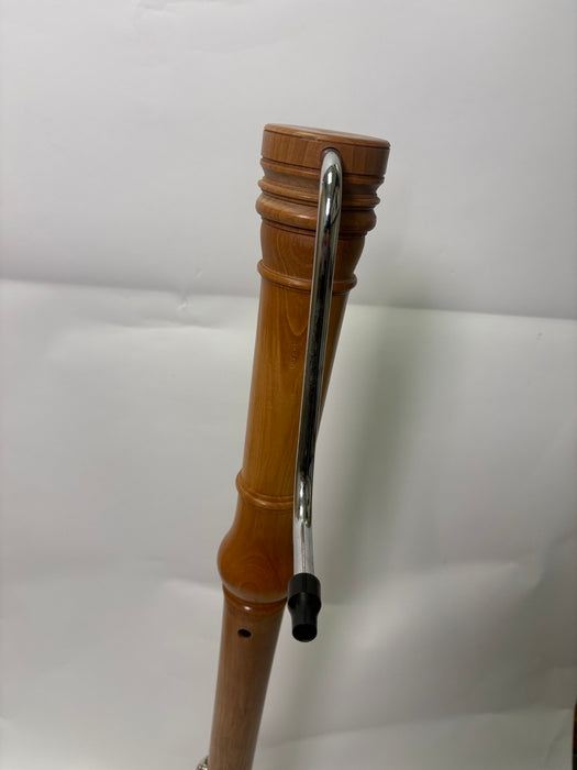Dolmetsch Bass Recorder in Pearwood with Single Key (Reconditioned)