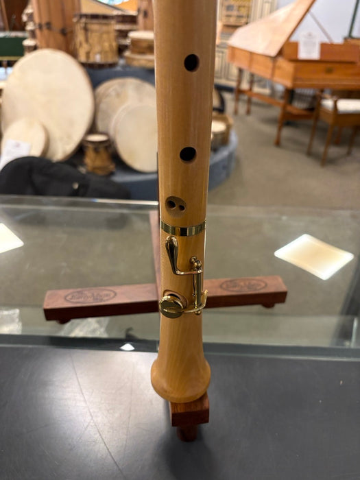 Roessler Tenor Recorder in Maple with Single Key (Reconditioned)