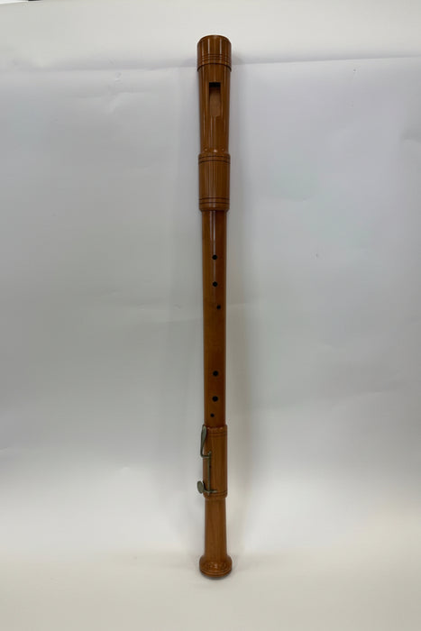 Hopf Bass Recorder in Pearwood with Single Key (Reconditioned)