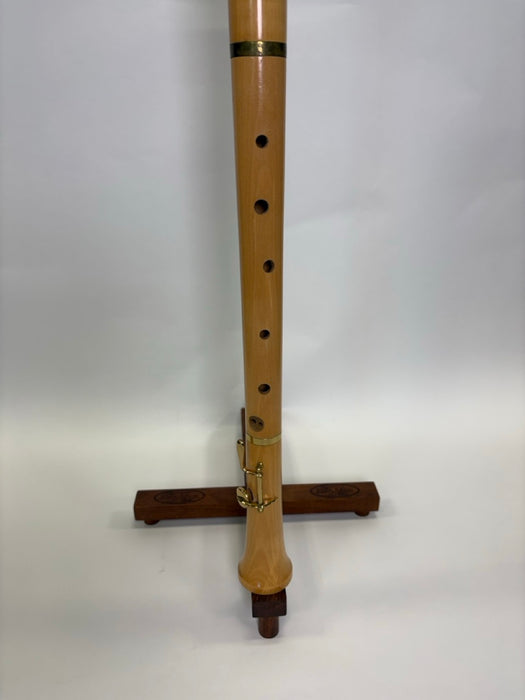 Roessler Tenor Recorder in Maple with Single Key (Reconditioned)
