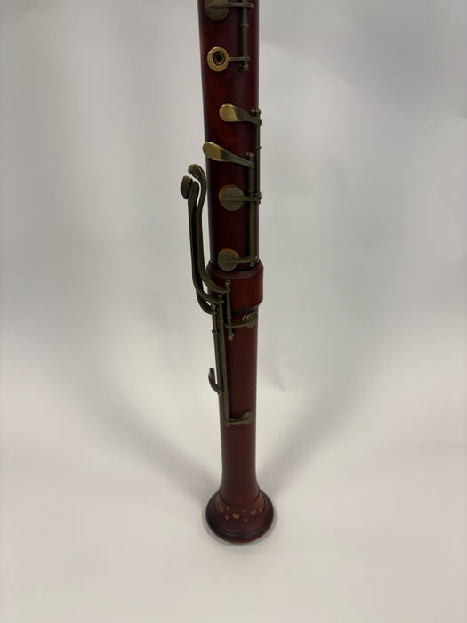 Kung Superio Great Bass Recorder in Stained Maple (Reconditioned)