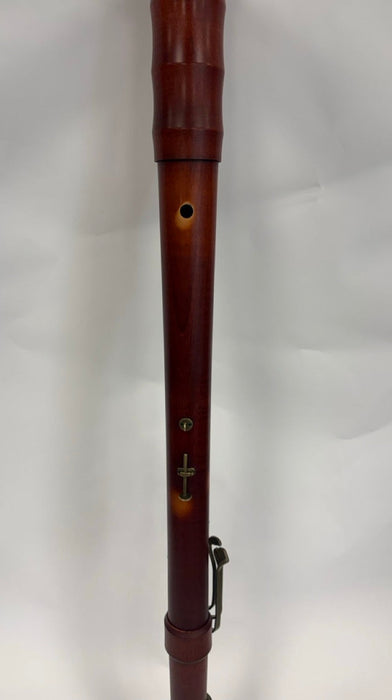 Kung Superio Great Bass Recorder in Stained Maple (Reconditioned)