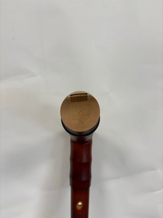 Kung Superio Great Bass Recorder in Stained Maple (Reconditioned)