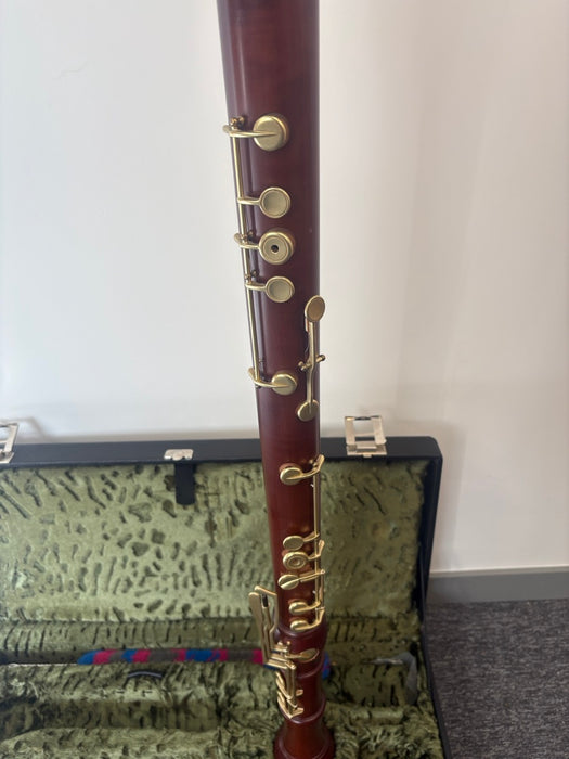 Mollenhauer Denner Great Bass Recorder in Stained Pearwood (Reconditioned)