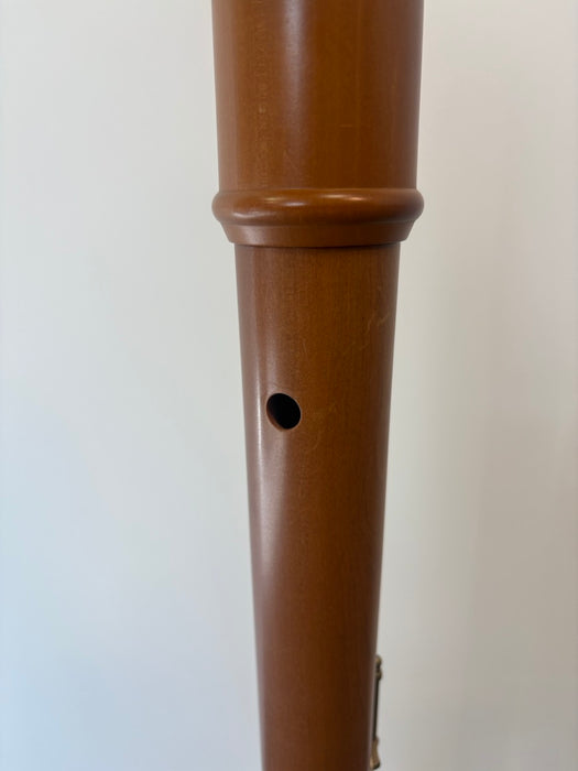 Mollenhauer Canta Knick Bass Recorder in Pearwood (Reconditioned)