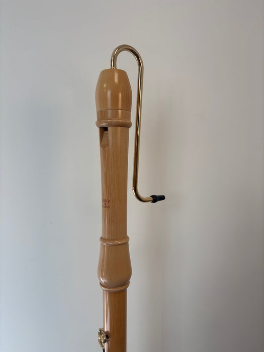 Moeck Flauto Rondo Great Bass Recorder in Maple (Reconditioned)