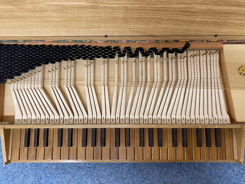 Triple Fretted Clavichord by Richard Taylor, 2024