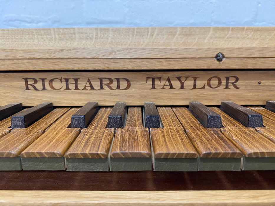 Triple Fretted Clavichord by Richard Taylor, 2024