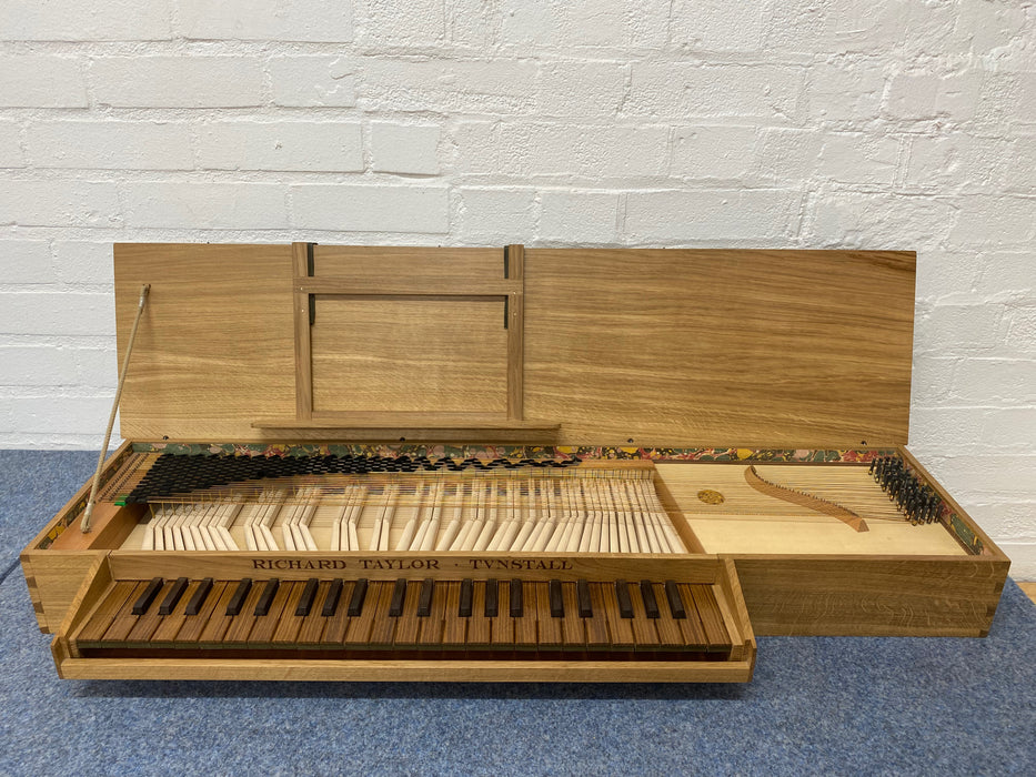 Triple Fretted Clavichord by Richard Taylor, 2024