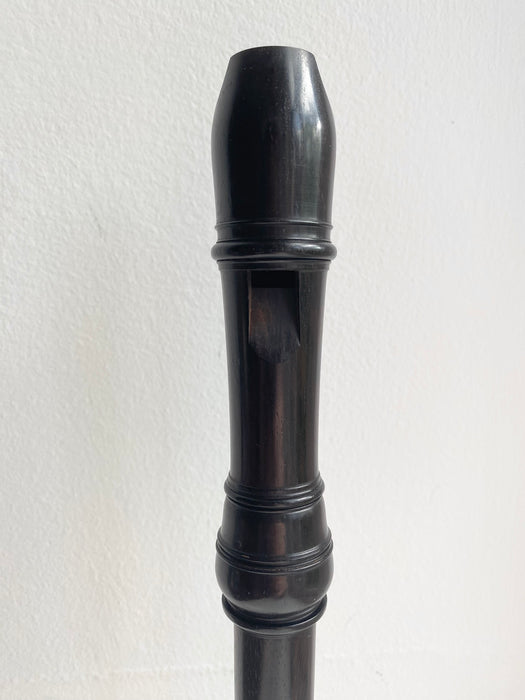 Stanesby Jr. Soprano Recorder (a440) in Grenadilla by Tom de Vries