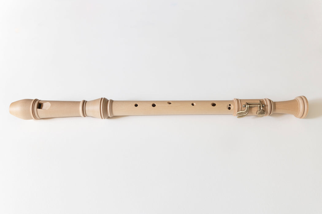 J. Wood Tenor Recorder in Maple with Double Key