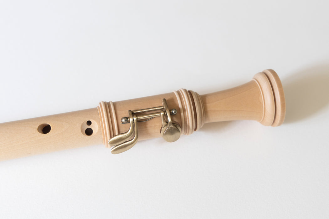 J. Wood Tenor Recorder in Maple with Double Key