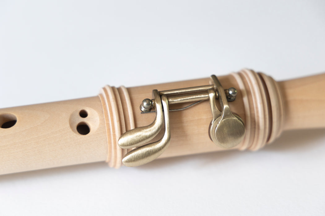 J. Wood Tenor Recorder in Maple with Double Key