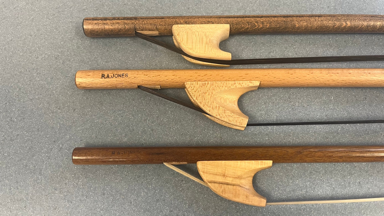 Violone/Bass Viol Bow with Sliding Frog by Richard Jones