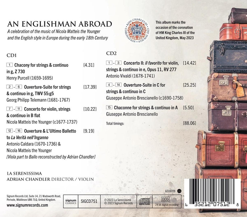 La Serenissima • An Englishman Abroad (2CD)
