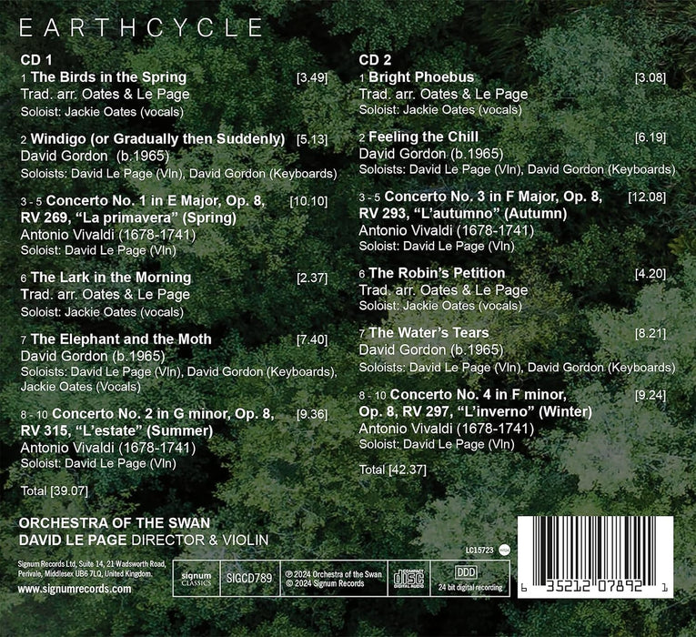 Orchestra of the Swan • Earthcycle (CD)