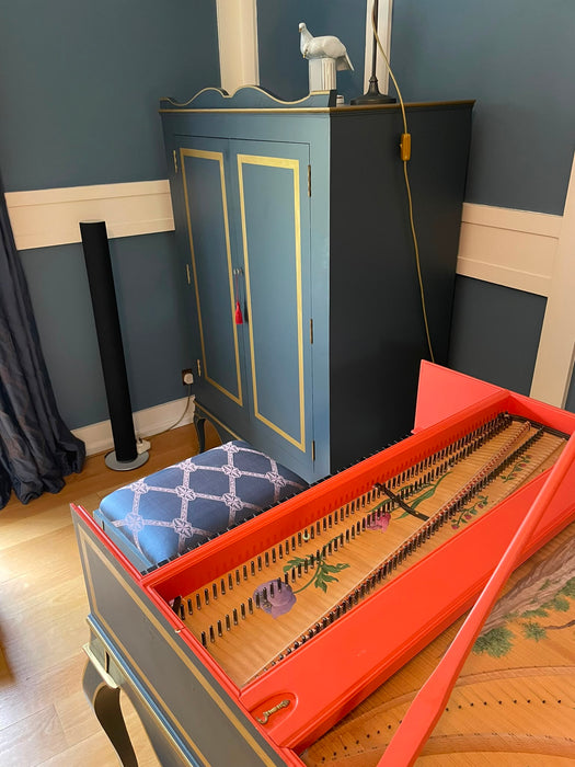 Double Manual Harpsichord by Robert Deegan (Reconditioned)