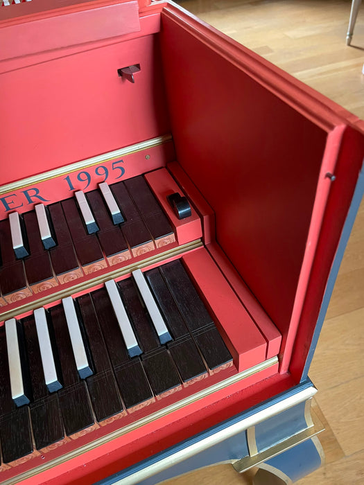 Double Manual Harpsichord by Robert Deegan (Reconditioned)