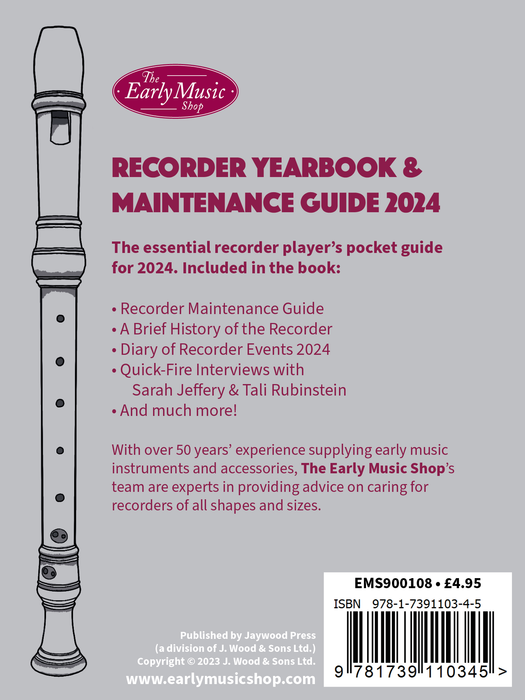 Recorder Yearbook & Maintenance Guide 2024