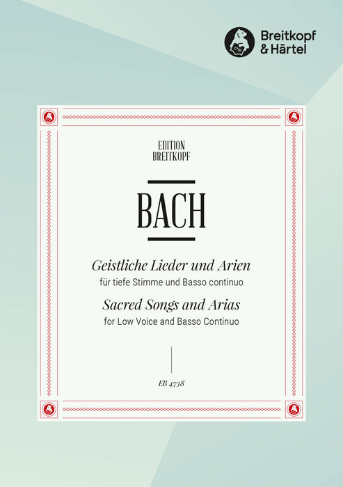 Bach, Johann Sebastian: Sacred Songs and Arias