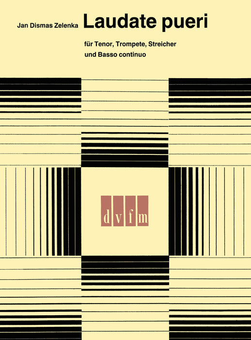 Zelenka, Jan Dismas: Laudate pueri ZWV 81