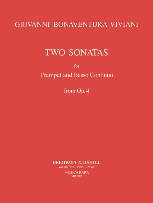Viviani, Giovanni Bonaventura: 2 Sonatas from Op. 4
