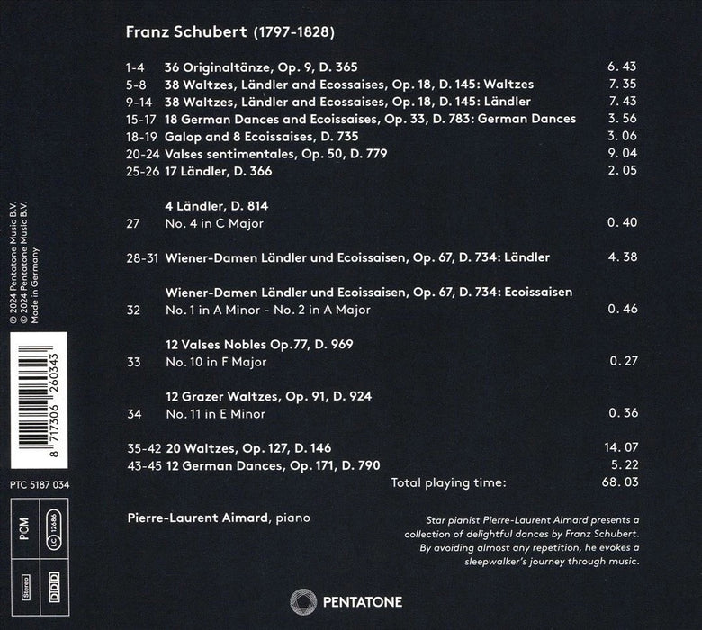 Pierre-Laurent Aimard • Schubert: Ländler (CD)