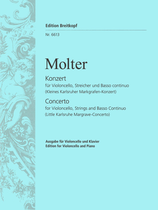 Molter, Johann Melchior: Violoncello Concerto in C major