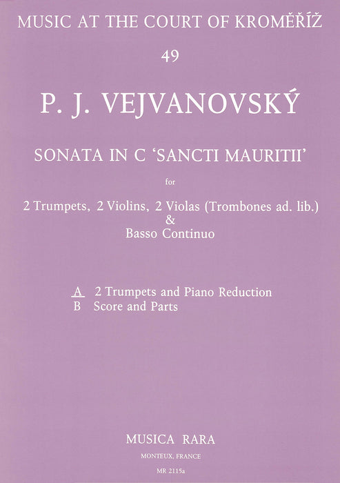 Vejvanowsky, Pavel Joseph: Sonata in C “Sancti Mauritii”