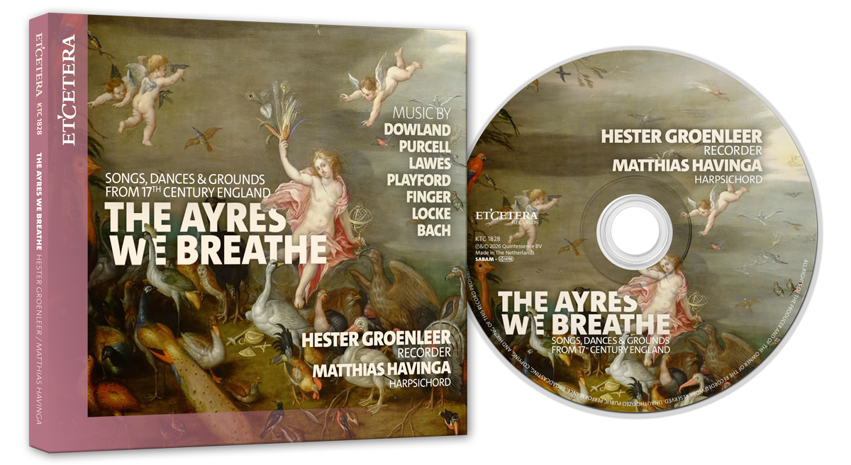 Hester Groenleer & Matthias Havinga • The Ayres We Breathe (CD)