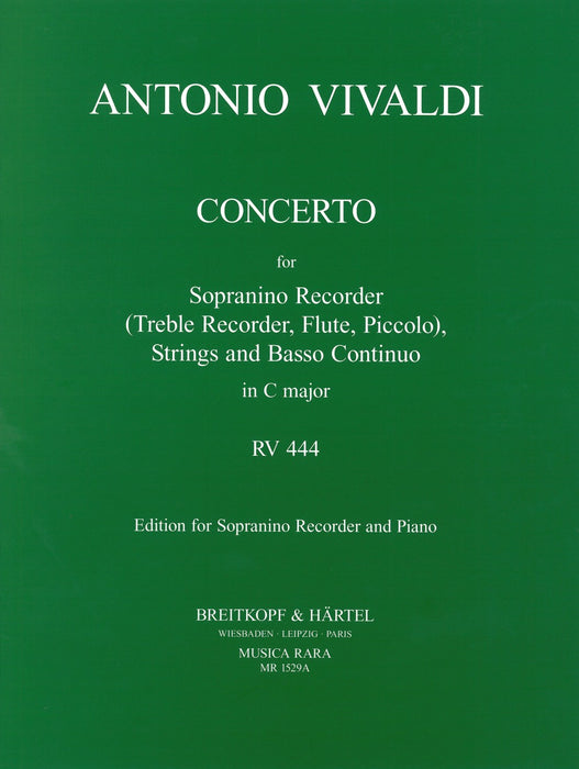 Vivaldi, Antonio: Concerto in C major RV 444