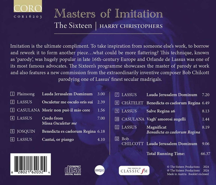 The Sixteen • Masters Of Imitation (CD)