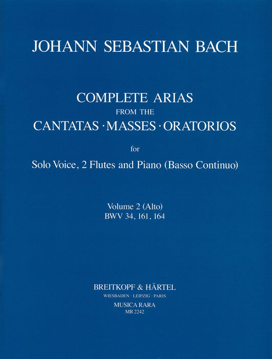 Bach, Johann Sebastian: Complete Arias