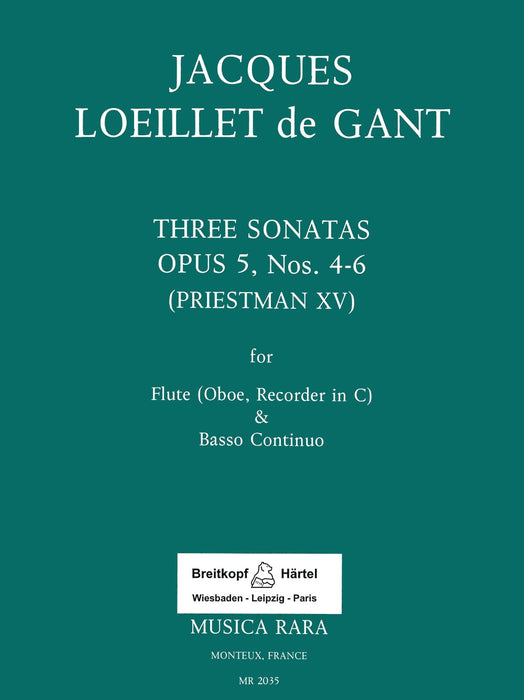 Loeillet, Jacques: 6 Sonatas Op. 4
