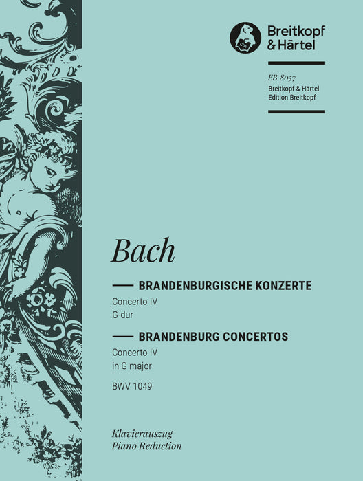 Bach, Johann Sebastian: Brandenburg Concerto No. 4 in G major BWV 1049