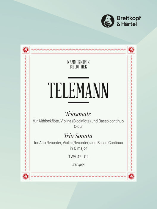 Telemann, Georg Philipp: Trio Sonata in C major