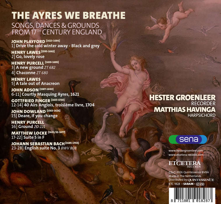 Hester Groenleer & Matthias Havinga • The Ayres We Breathe (CD)