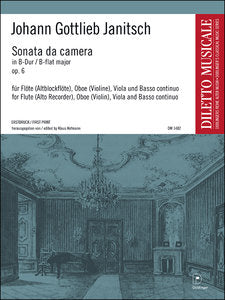 Janitsch: Sonata da Camera in B flat major