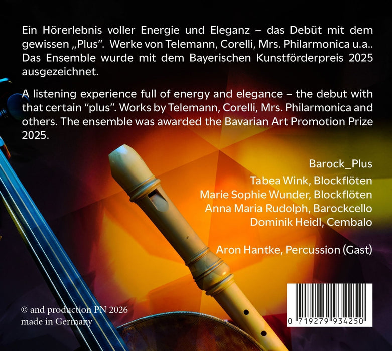 Barock_Plus • Kaleidosonic: Early Sounds, New Light (CD)