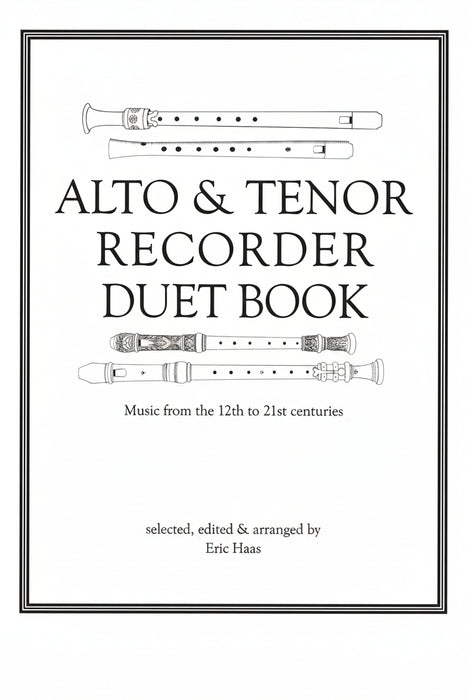 Alto & Tenor Recorder Duet Book